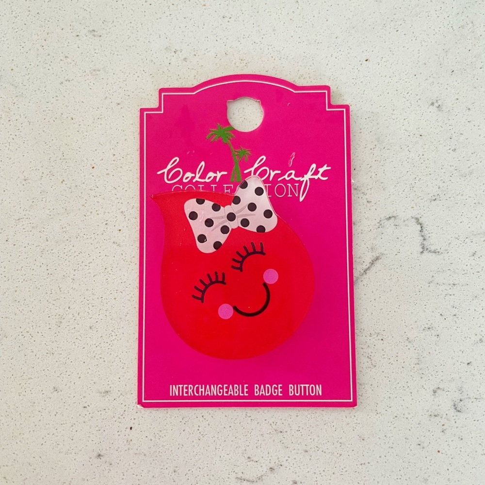 Outside the Box Color Craft Collection Phlebotomy Badge Reel Velcro Cover NWT